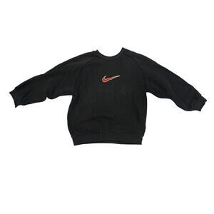 Vintage Nike Embroidered Swoosh Crewneck Youth 8 Made USA